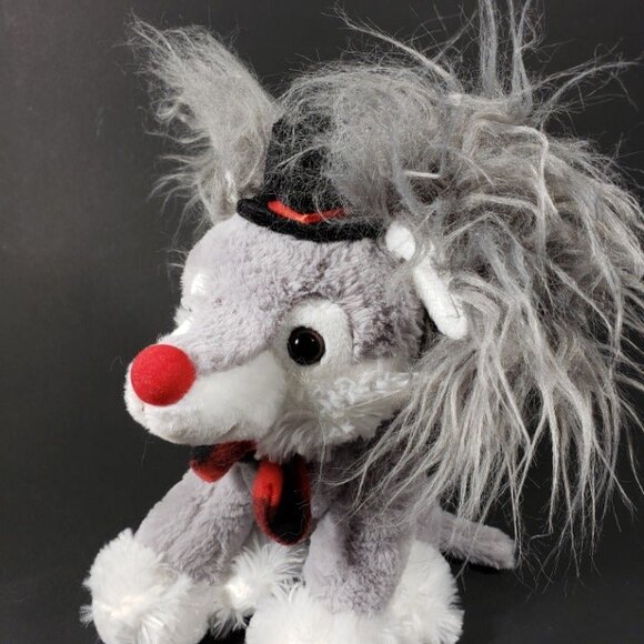 Dan Dee Puppy Dog Plush Gray Stuffed Animal 11 inch - Picture 7 of 8